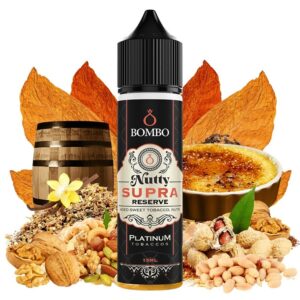Bombo Platinum Tobaccos Nutty Supra Reserve 15/60ml
