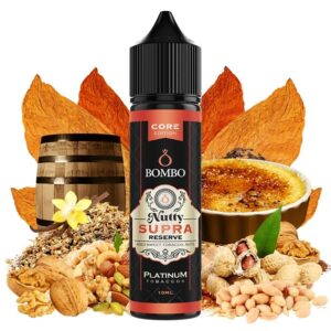 Bombo Platinum Tobaccos Nutty Supra Reserve Core Edition 10/60ml