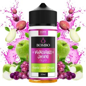 Bombo Wailani Juice Apple and Grape Core Edition 20/120ml