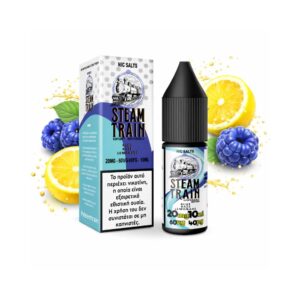 Steam Train Disposable Edition Blue Razz Lemonade Nic Salt 20mg 10ml