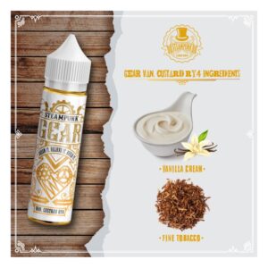 Steampunk Gear Van Custard Ry4 20/60ml