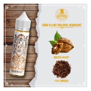 Steampunk Gear Walnut Tobacco 20/60ml