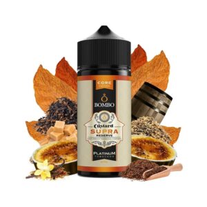 Bombo Core Edition - Platinum Tobaccos Custard Supra Reserve 20/120ml