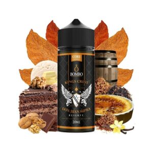Bombo Core Edition X Kings Crest - Don Juan Supra Reserve 20/120ml