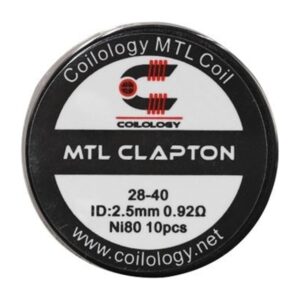 Coilology – MTL Clapton Coil Ni80 0.92ohm 10τμχ