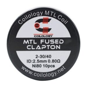 Coilology – MTL Fused Clapton Coil Ni80 0.6ohm 10τμχ