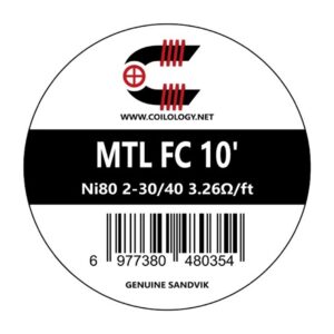 Coilology – MTL Fused Clapton Σύρμα Ni80 2-30/40
