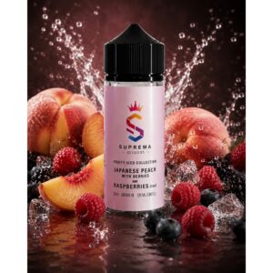 Suprema - JAPANESE PEACH WITH BERRIES AND RASPBERRIES ICED (120ml)