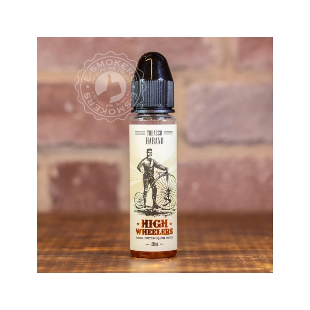 high-wheelers-tobacco-habano-20-60ml-1 High Wheelers - Tobacco Habano 20/60ml