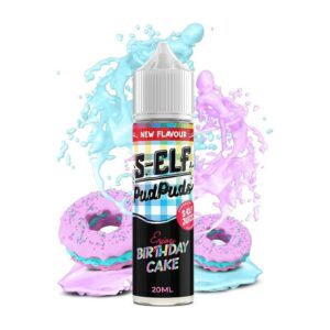 S Elf Juice Pud Puds Birthday Cake 20/60ml